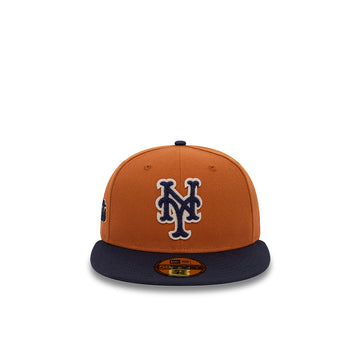New York Mets Boucle Brown 59FIFTY Fitted Cap - Brown