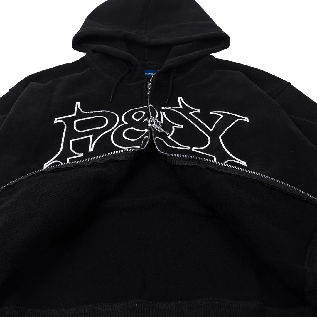punkandyo zip hoodie Black xl