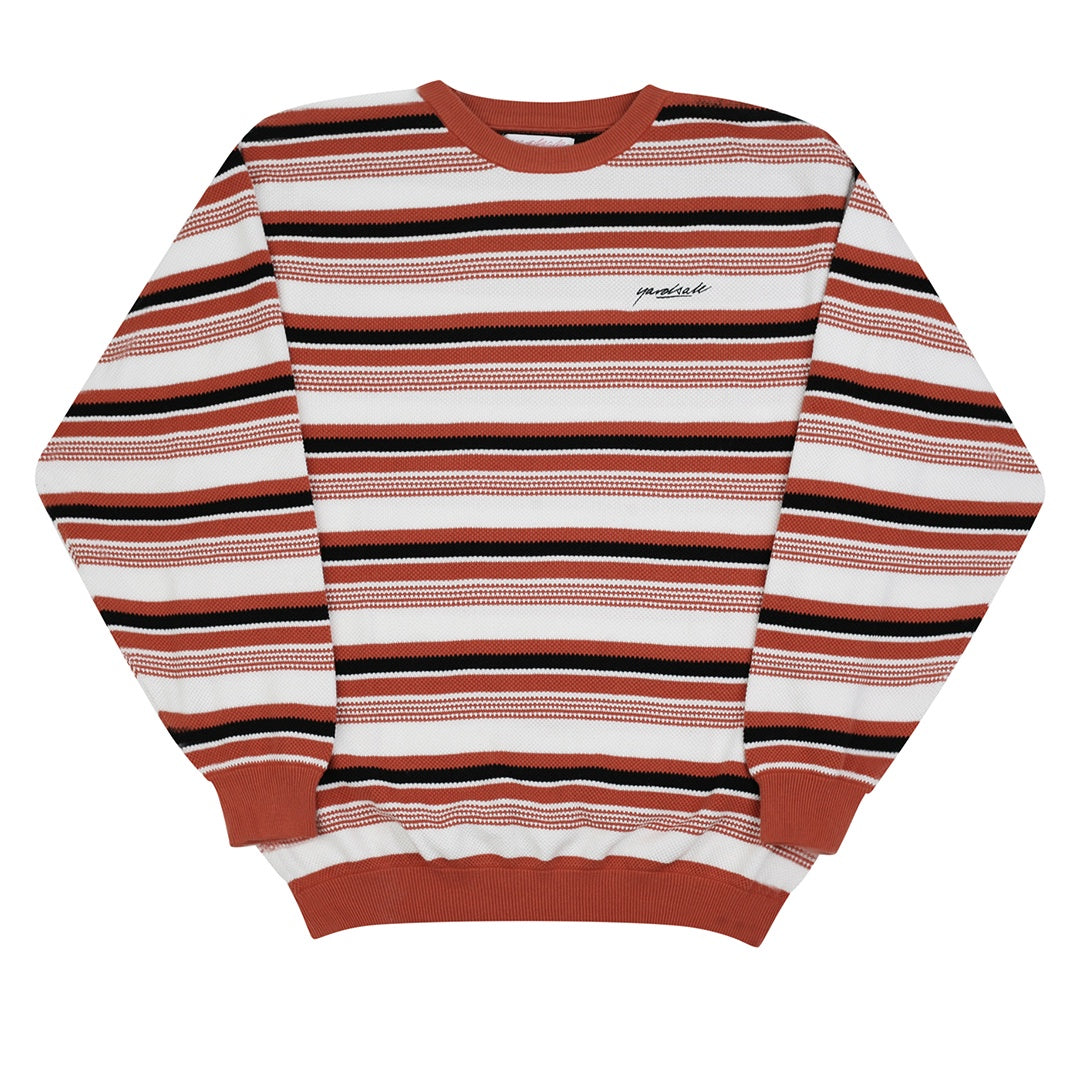 Mirage Knit - Orange/White – Bankrupt