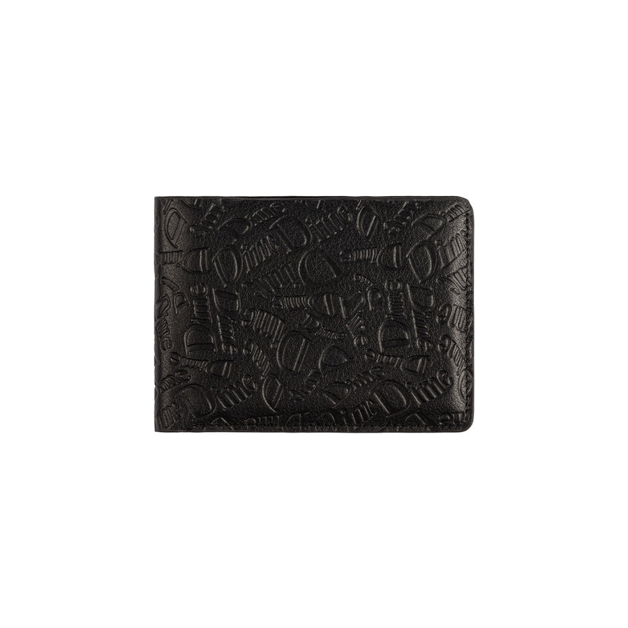 Haha Leather Wallet - Black