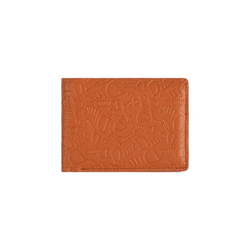 Haha Leather Wallet - Almond