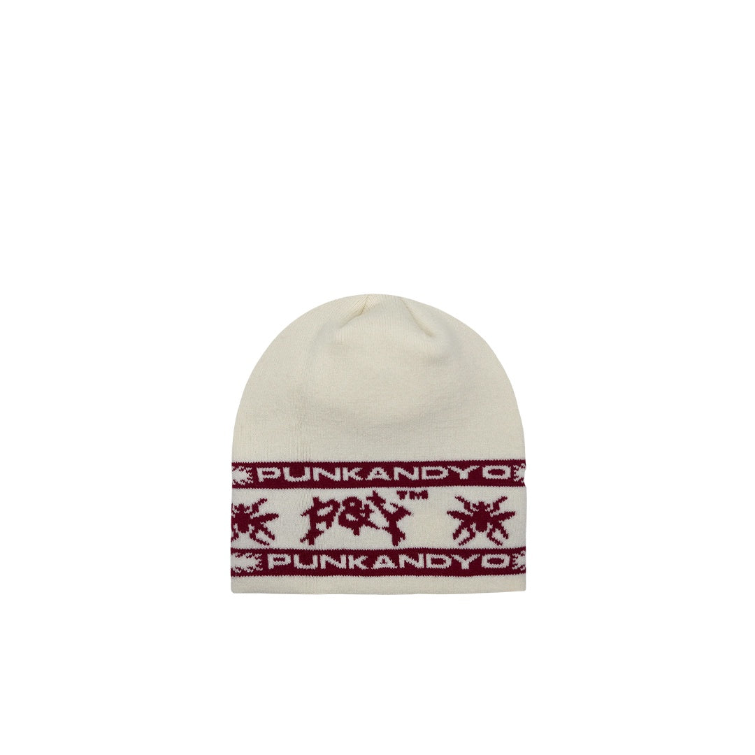 Punkandyo ビーニー mosquito skully 帽子 PUNKANDYO SKULLY BEANIE CREAM MOSQUITO SKULLY BEANIE