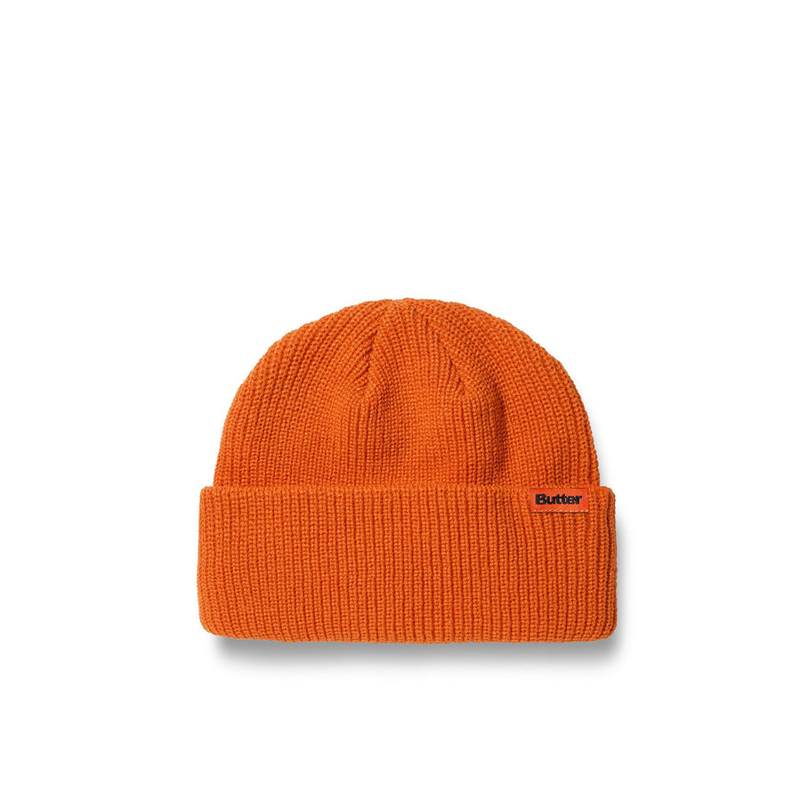 Tall Wharfie Beanie - Burnt Orange