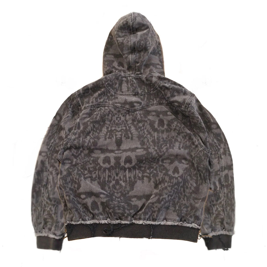 Ego Death Denim Bomber - Black