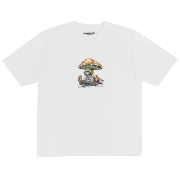 Golden Teacher Tee - White