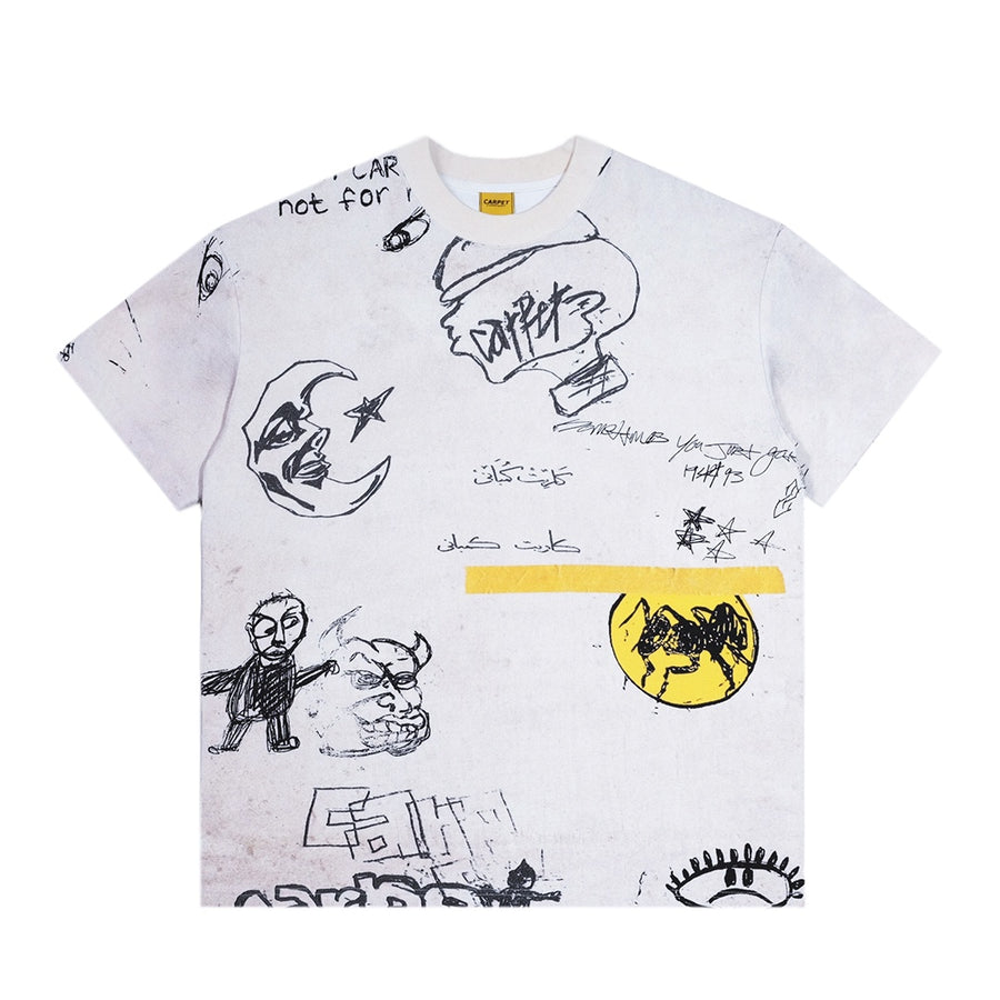 Scrapbook Tee - White