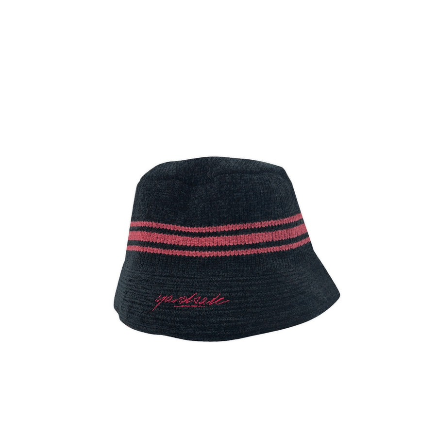 Chenille Bucket Hat - Black