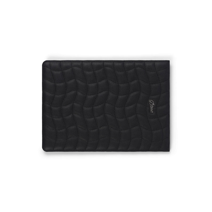 Quilted Laptop Case - Black