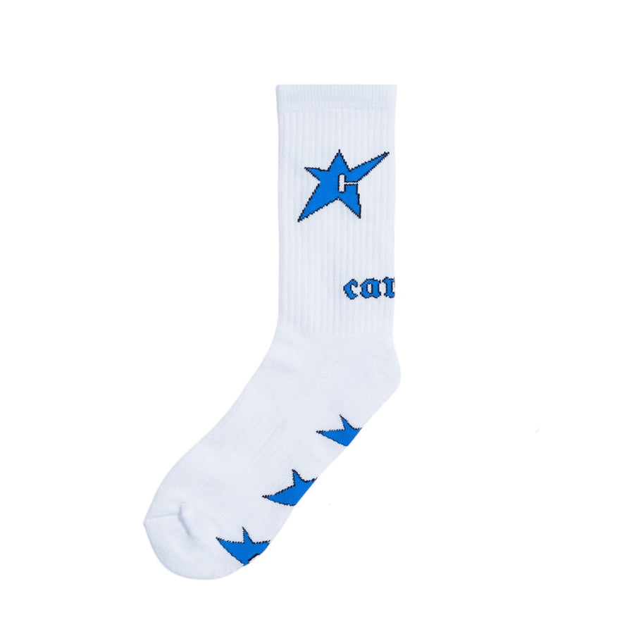 C Star Socks -  White