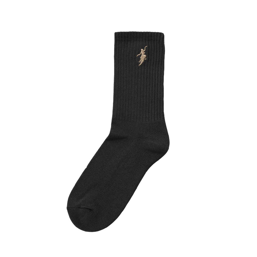 Rib Socks - Black / Brown