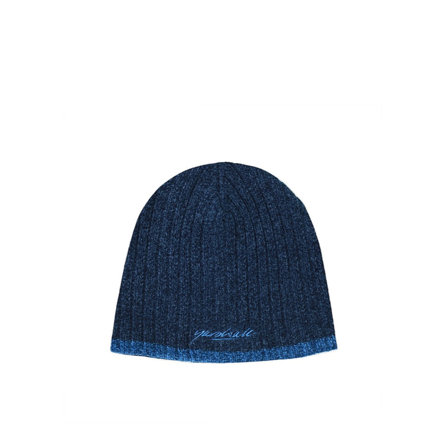 Chenille Beanie - Blue