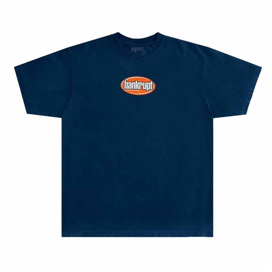 Oval Tee - Navy Blue