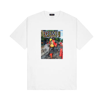 Pothole Tee - White