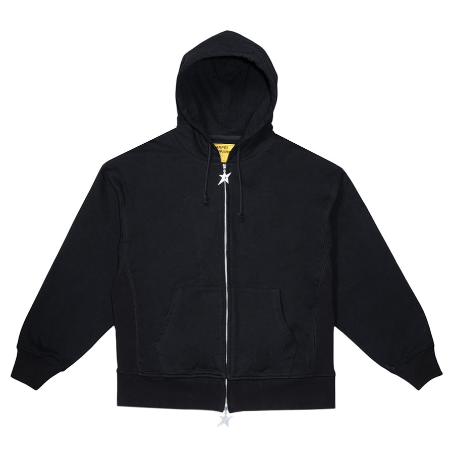 Big C Star Double Zip - Black