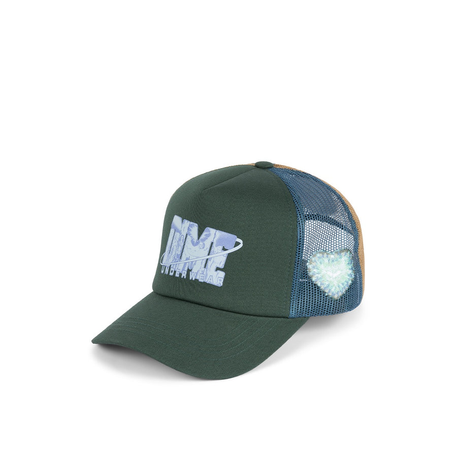 Cosmic Trucker Cap - Green