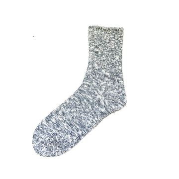 Slub Ripple Socks -  Grey