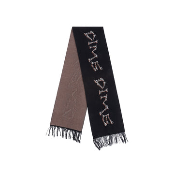 Bones Scarf - Black