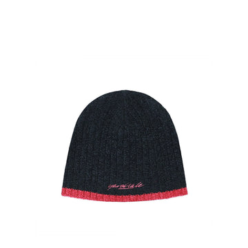 Chenille Beanie - Black