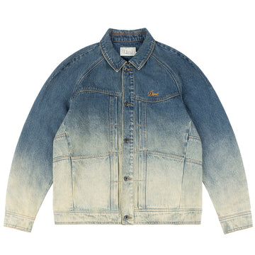 Denim Jacket - Dipped Sandblasted Indigo