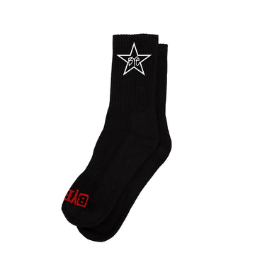 Star Socks -  Black