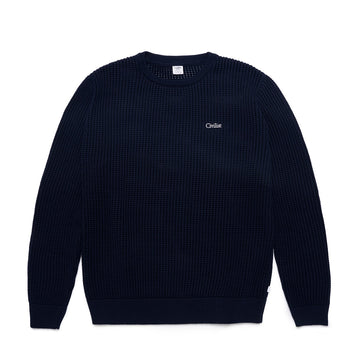 Loose Gauge Knit - Navy