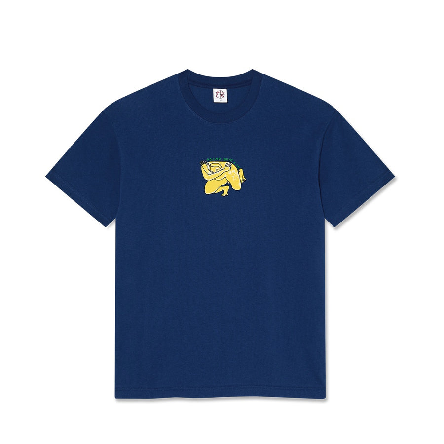 Shy Bow Tee - Royal Blue