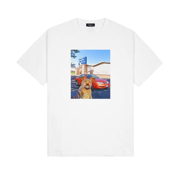 Selfie Tee - White