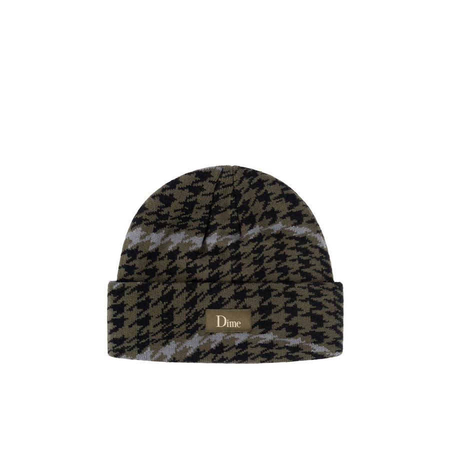 Wavetooth Cuff Beanie - Army Green