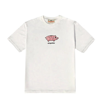 Budget Cut Tee - White