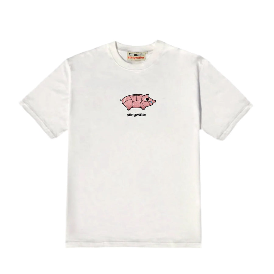 Budget Cut Tee - White