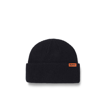 Tall Wharfie Beanie - Black