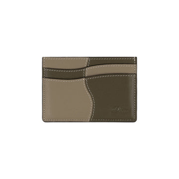Wave Leather Cardholder - Sage
