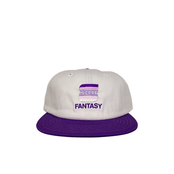 S Hat - White / Purple