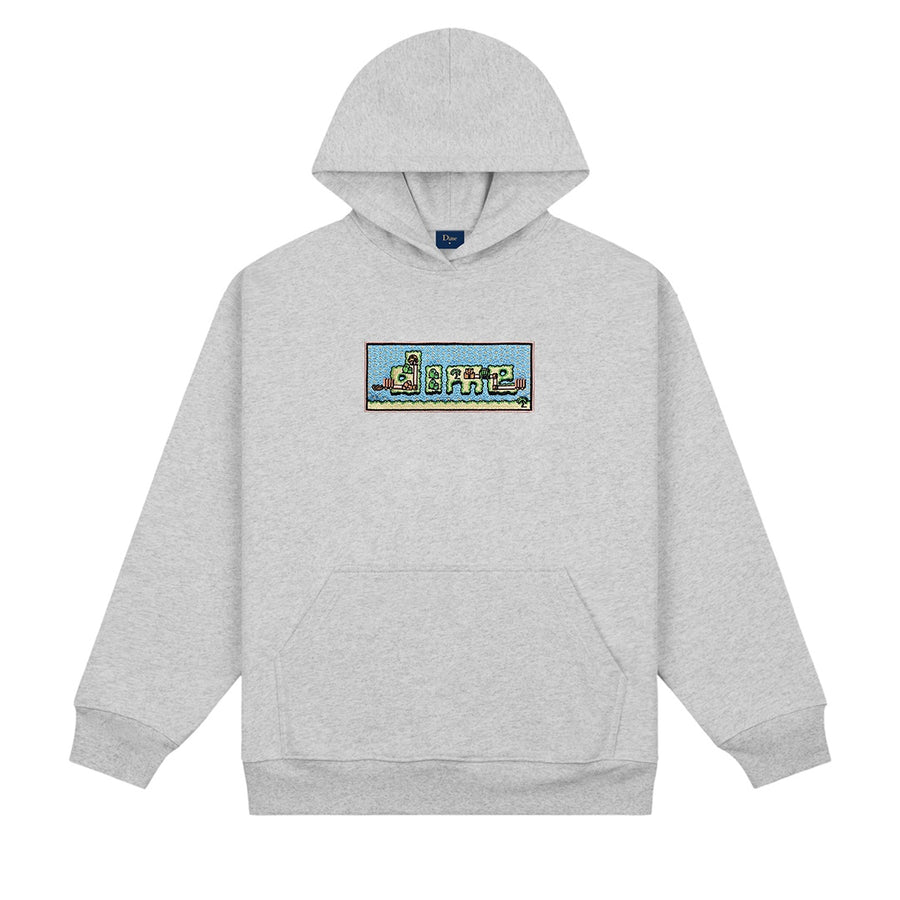 Dime World Hoodie - Heather Grey