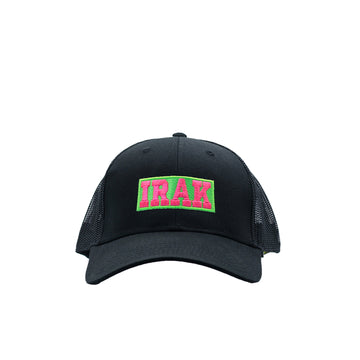 Neon Trucker Hat - Black