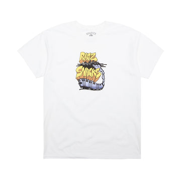 Rat Ratz Train Tee - White