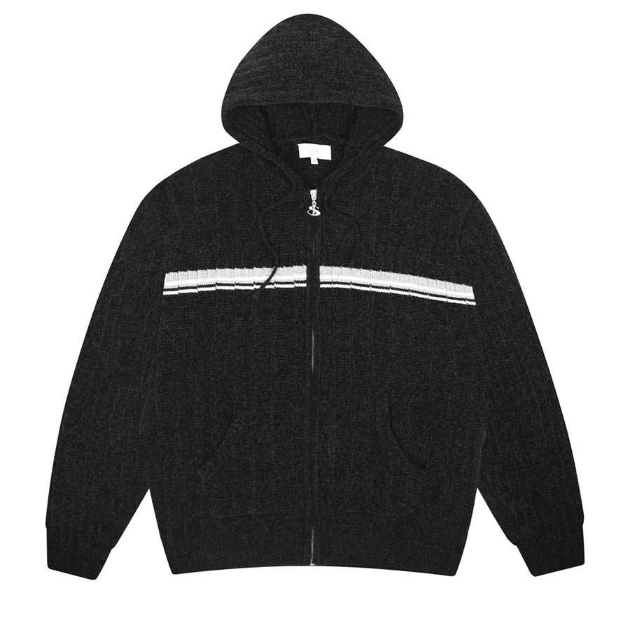 Phantasy Chenille Hood - Black