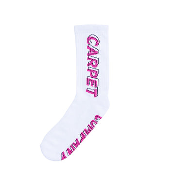 Misprint Socks -  White