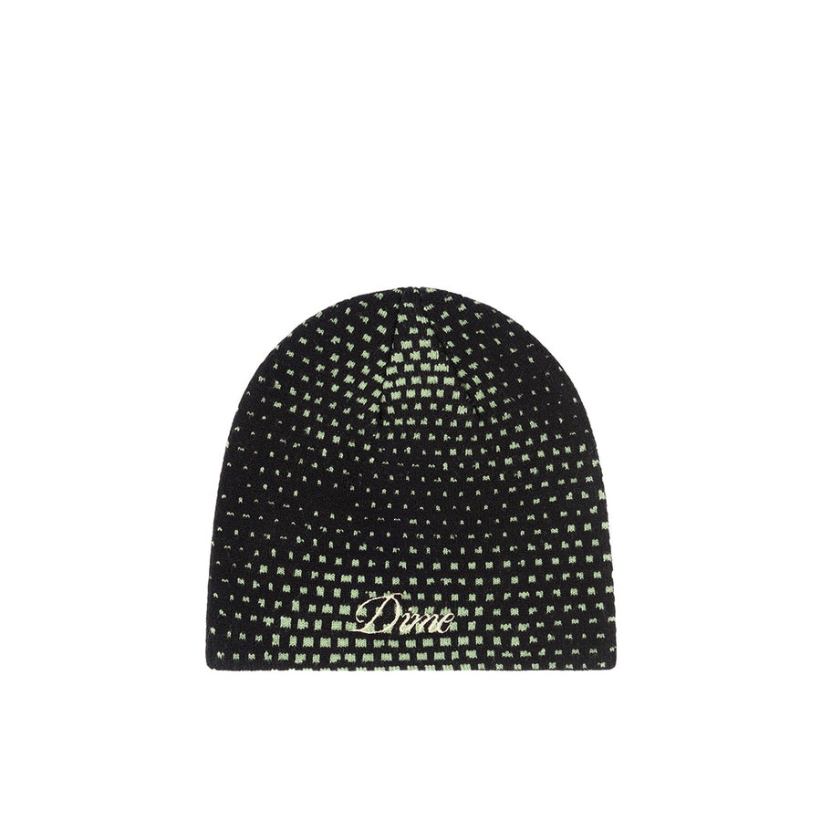 Pixel Skully Beanie - Black