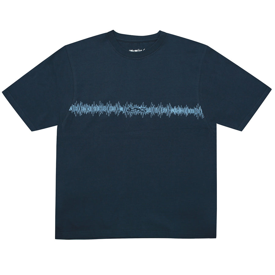 Wave Tee - Navy