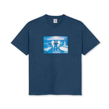 Angel Man Tee - Grey Blue