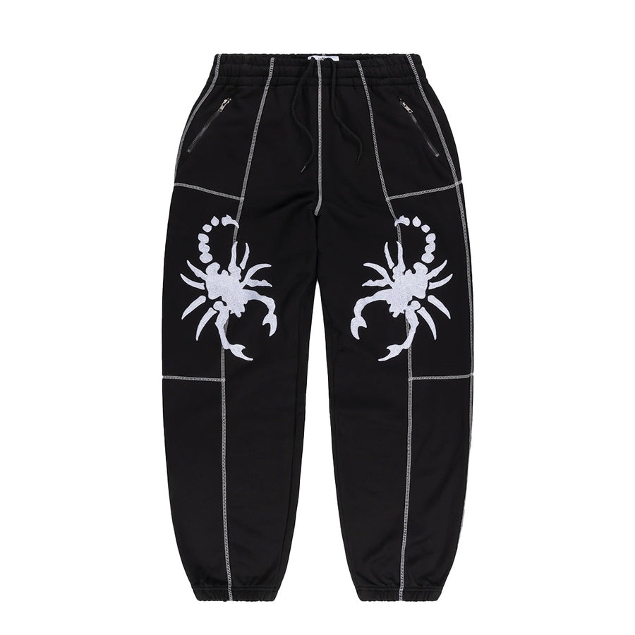 Double Scorp Sweatpants - Black