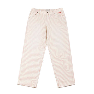 Classic Relaxed Denim Pants - Warm White