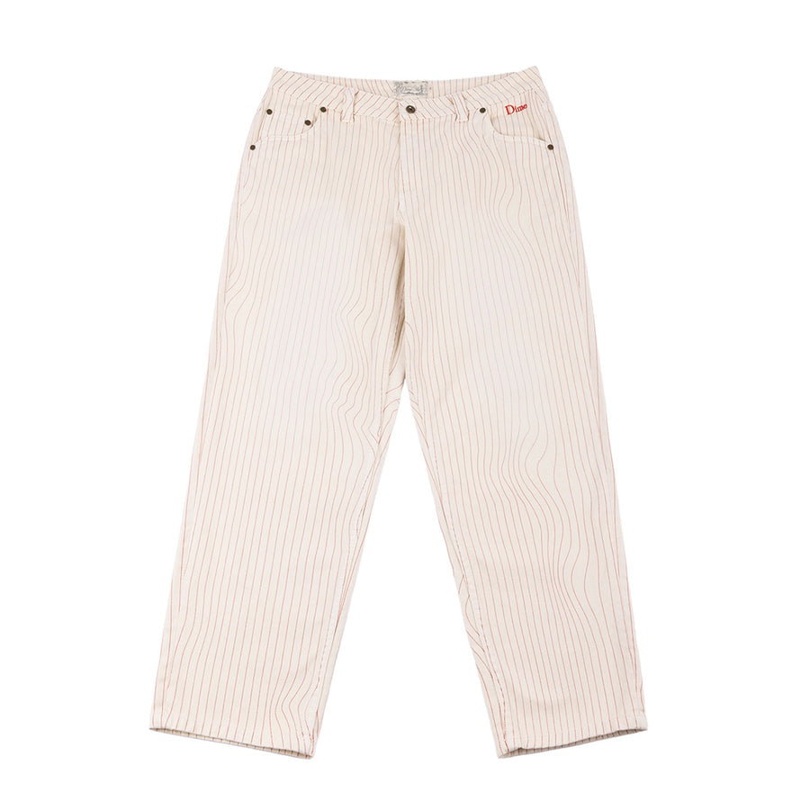 Classic Relaxed Denim Pants - Warm White