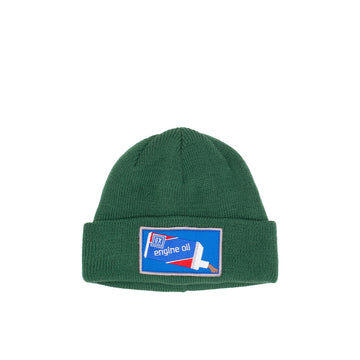 Engine Oil Beanie - Green