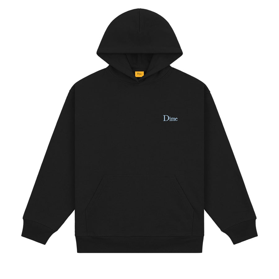 Classic Small Logo Hoodie -  Black