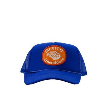 Eagle Logo Trucker Cap - Blue