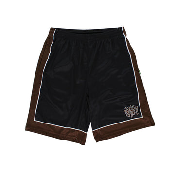 Court Shorts - Black/Brown