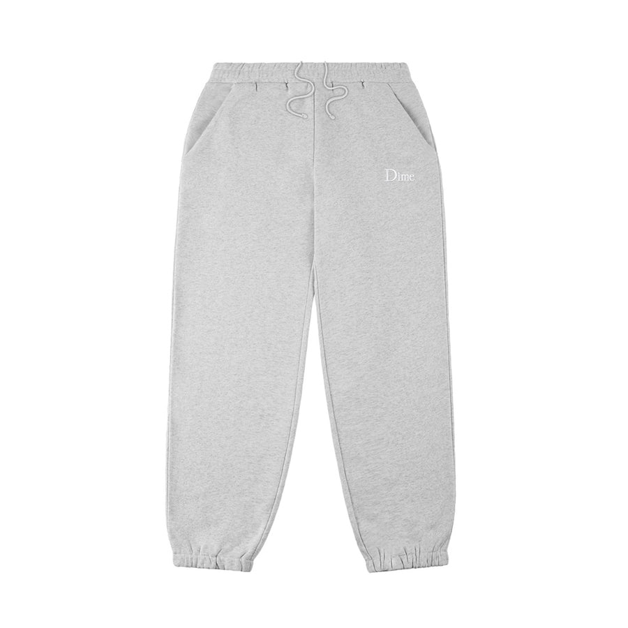 Classic Small Logo Sweatpants - Heather Gray