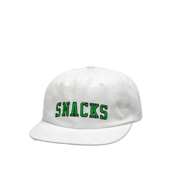 Snacks Varsity Hat - White